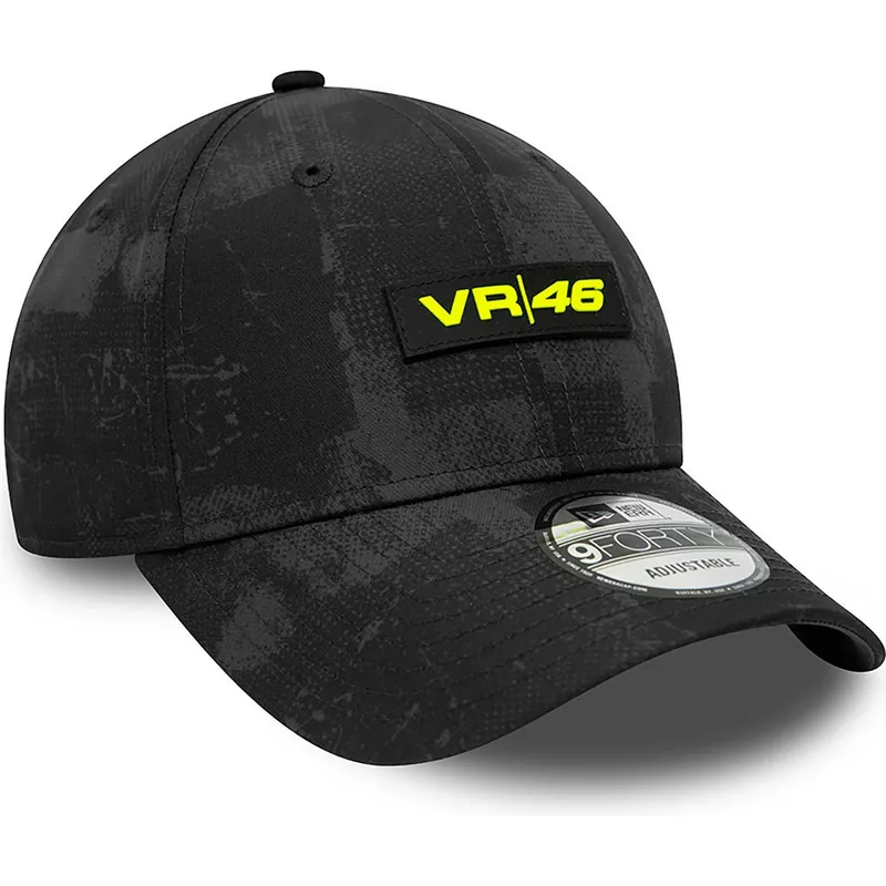 new-era-curved-brim-valentino-rossi-vr46-9forty-all-over-print-motogp-black-adjustable-cap