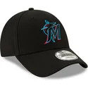 cap-zaoblena-black-adjustable-strap-9forty-the-league-miami-marlins-mlb-new-era
