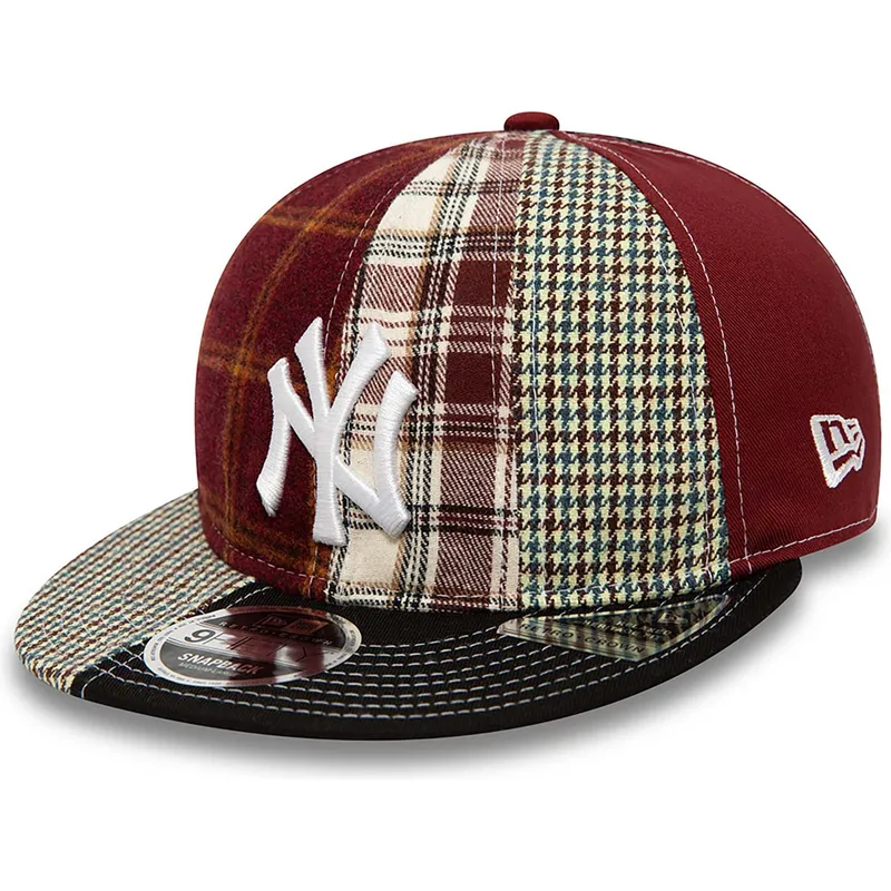 cepice-rovna-cervena-nastavitelny-9fifty-patch-panel-new-york-yankees-mlb-new-era cepice-rovna-cervena-nastavitelny-9fifty-patch-panel-new-york-yankees-mlb-new-era
