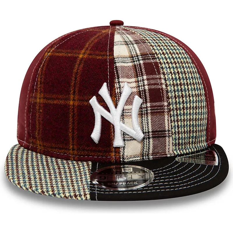 cepice-rovna-cervena-nastavitelny-9fifty-patch-panel-new-york-yankees-mlb-new-era cepice-rovna-cervena-nastavitelny-9fifty-patch-panel-new-york-yankees-mlb-new-era