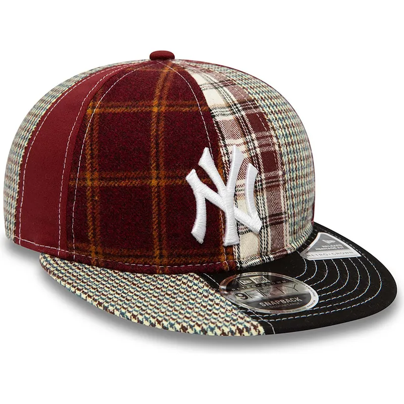 cepice-rovna-cervena-nastavitelny-9fifty-patch-panel-new-york-yankees-mlb-new-era cepice-rovna-cervena-nastavitelny-9fifty-patch-panel-new-york-yankees-mlb-new-era