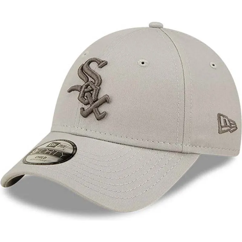 cepice-zaoblena-bezova-nastavitelny-pro-deti-9forty-league-essential-chicago-white-sox-mlb-new-era