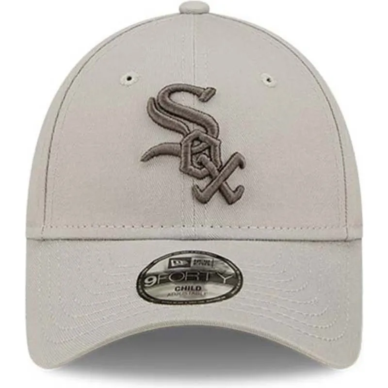 cepice-zaoblena-bezova-nastavitelny-pro-deti-9forty-league-essential-chicago-white-sox-mlb-new-era