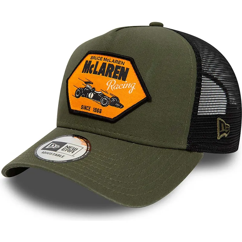 cepice-zaoblena-zelena-snapback-bruce-mclaren-a-frame-lifestyle-mclaren-racing-formula-1-new-era
