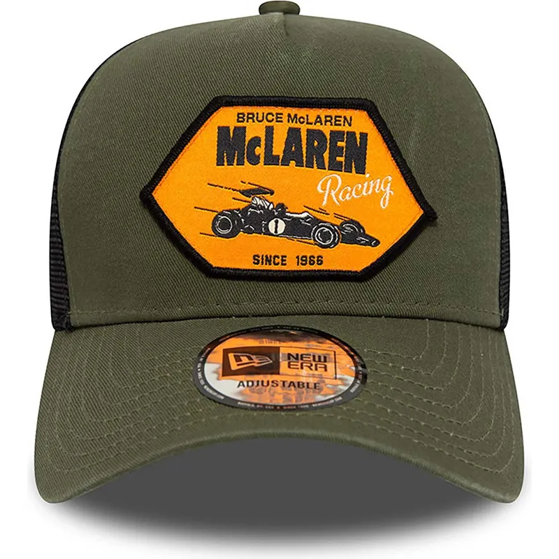cepice-zaoblena-zelena-snapback-bruce-mclaren-a-frame-lifestyle-mclaren-racing-formula-1-new-era