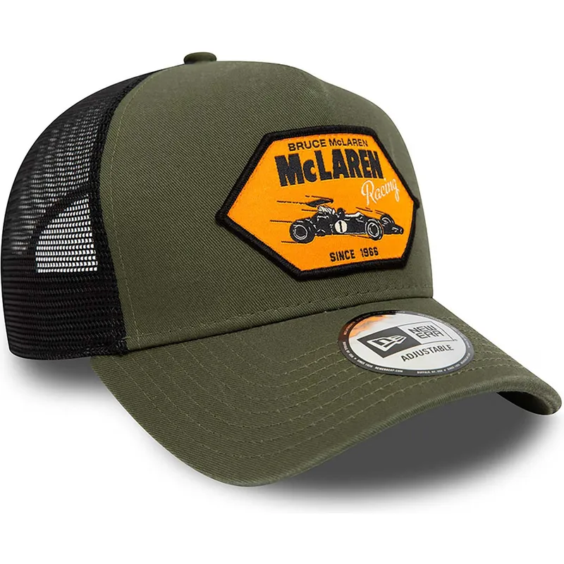 cepice-zaoblena-zelena-snapback-bruce-mclaren-a-frame-lifestyle-mclaren-racing-formula-1-new-era