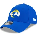 cepice-zaoblena-modra-nastavitelny-pasek-9forty-the-league-los-angeles-rams-nfl-new-era
