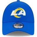 cepice-zaoblena-modra-nastavitelny-pasek-9forty-the-league-los-angeles-rams-nfl-new-era