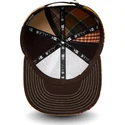 los-angeles-dodgers-mlb-new-era-9fifty-patch-panel-verstellbare-braune-flat-cap