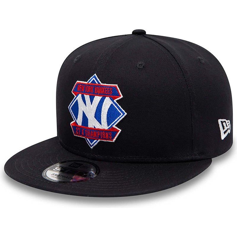 new-era-flat-brim-9fifty-diamond-patch-new-york-yankees-mlb-navy-blue-snapback-cap