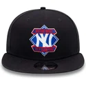 new-era-new-york-yankees-mlb-9fifty-diamond-patch-snapback-kappe-in-marineblau