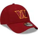 cepice-zaoblena-cervena-nastavitelny-9forty-the-league-washington-commanders-nfl-new-era