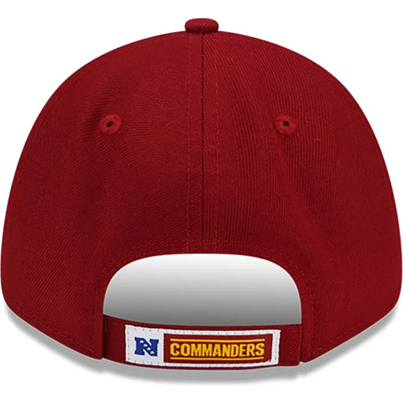 cepice-zaoblena-cervena-nastavitelny-9forty-the-league-washington-commanders-nfl-new-era