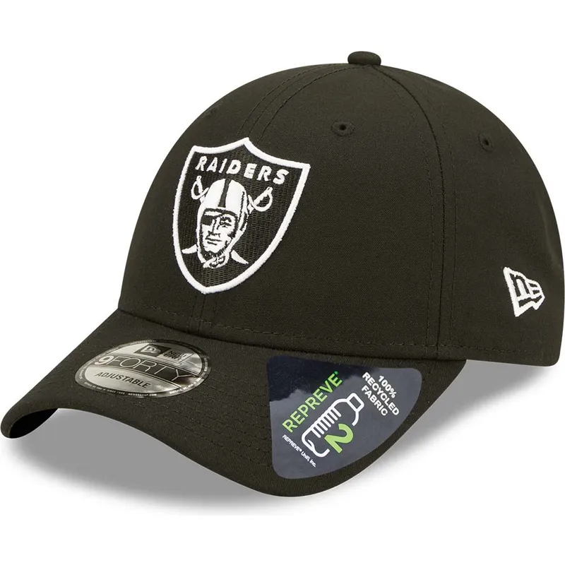 cepice-zaoblena-cerna-snapback-9forty-repreve-las-vegas-raiders-nfl-new-era