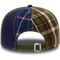 new-era-9fifty-patch-panel-new-york-yankees-mlb-verstellbare-kappe-in-marineblau-und-grun