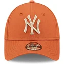 cepice-zaoblena-oranzova-nastavitelny-pro-deti-9forty-league-essential-new-york-yankees-mlb-new-era