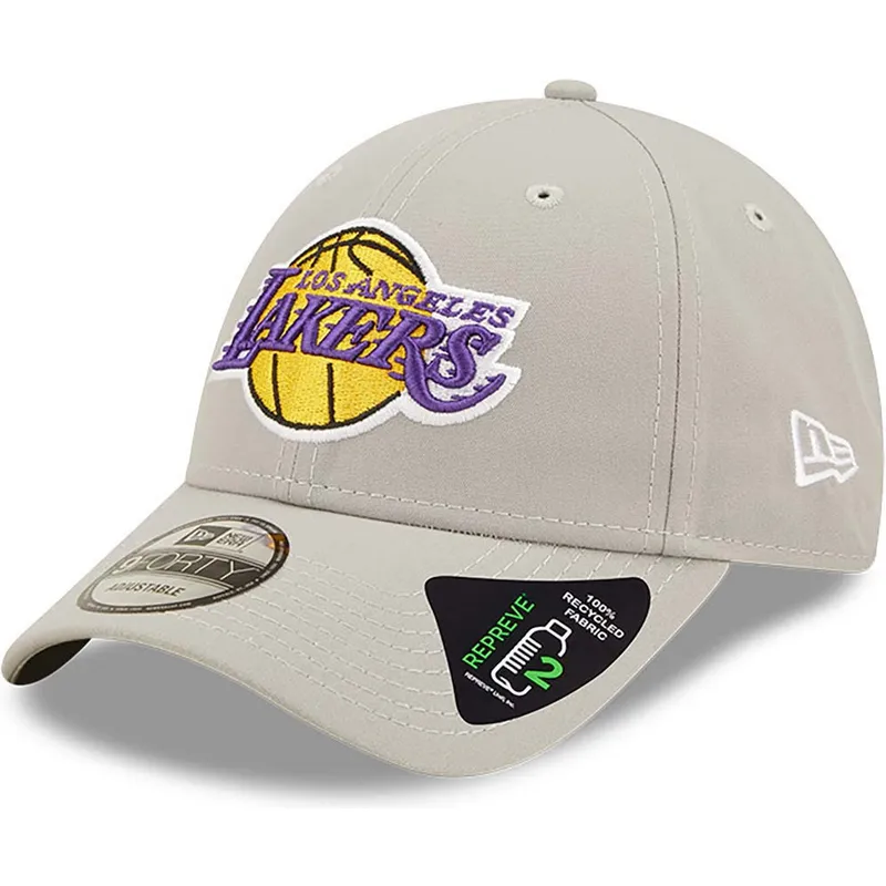cepice-zaoblena-seda-nastavitelny-9forty-repreve-los-angeles-lakers-nba-new-era
