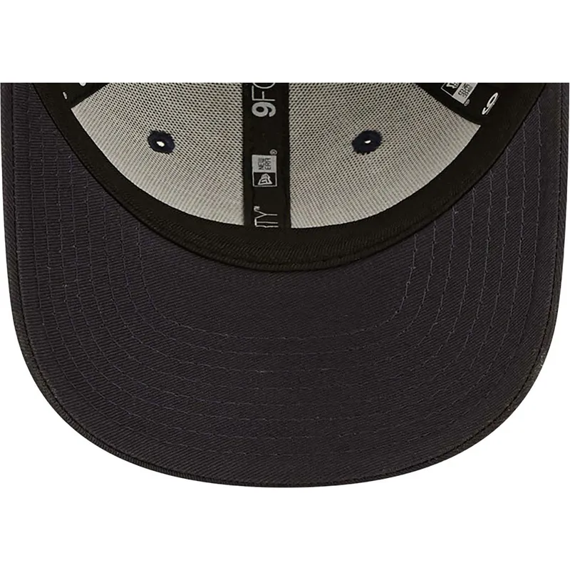 cepice-zaoblena-namornicka-modra-nastavitelny-pasek-pro-deti-marron-9forty-league-essential-los-angeles-dodgers-mlb-new-era