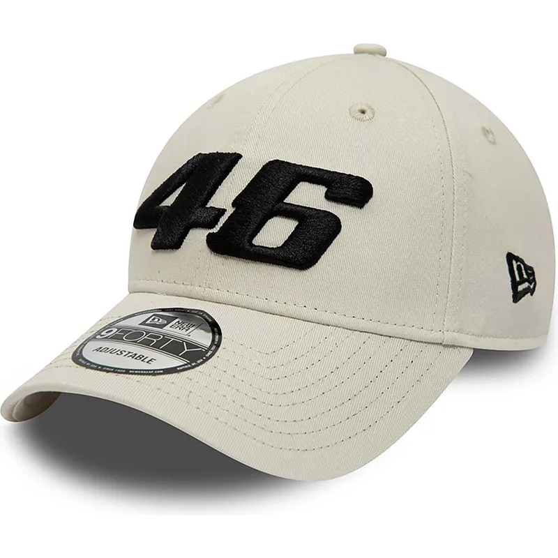 cepice-zaoblena-bezova-nastavitelny-valentino-rossi-vr46-9forty-essential-valentino-rossi-vr46-motogp-new-era