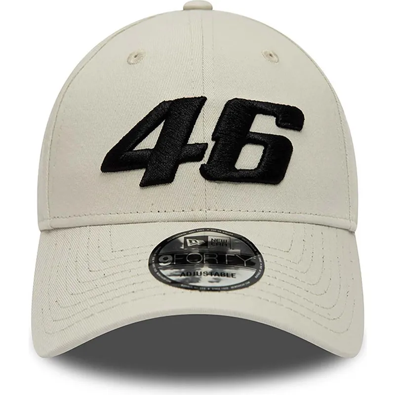 cepice-zaoblena-bezova-nastavitelny-valentino-rossi-vr46-9forty-essential-valentino-rossi-vr46-motogp-new-era