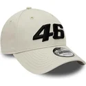 cepice-zaoblena-bezova-nastavitelny-valentino-rossi-vr46-9forty-essential-valentino-rossi-vr46-motogp-new-era
