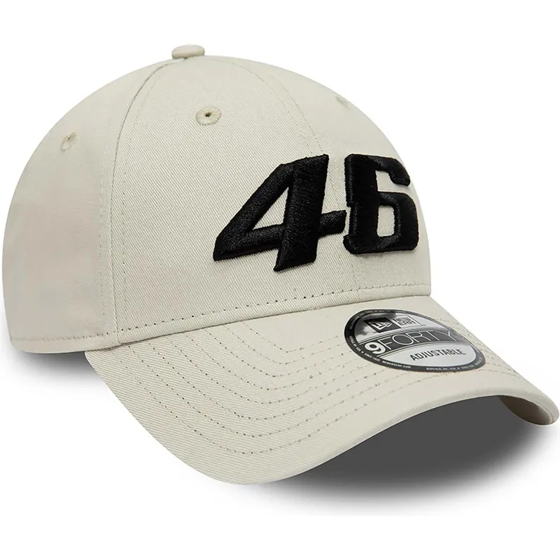 cepice-zaoblena-bezova-nastavitelny-valentino-rossi-vr46-9forty-essential-valentino-rossi-vr46-motogp-new-era