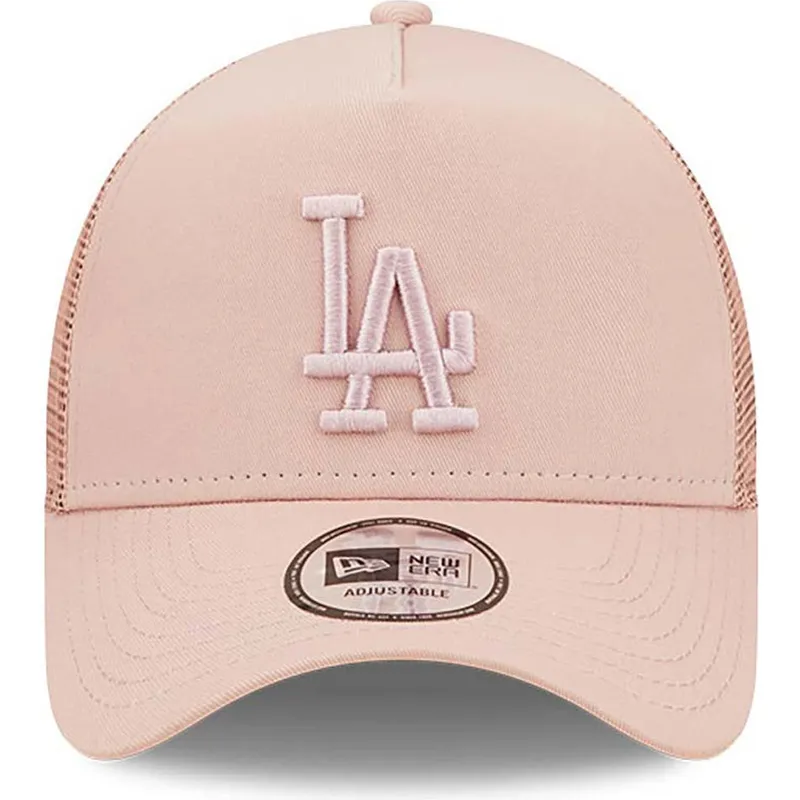 cepice-zaoblena-ruzova-snapback-a-frame-tonal-mesh-los-angeles-dodgers-mlb-new-era