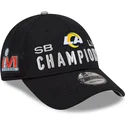 cepice-zaoblena-cerna-nastavitelny-pasek-9forty-super-bowl-champions-lvi-2022-los-angeles-rams-nfl-new-era