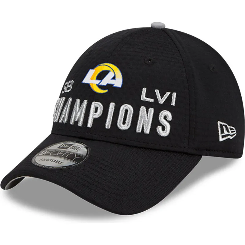 cepice-zaoblena-cerna-nastavitelny-pasek-9forty-super-bowl-champions-lvi-2022-los-angeles-rams-nfl-new-era