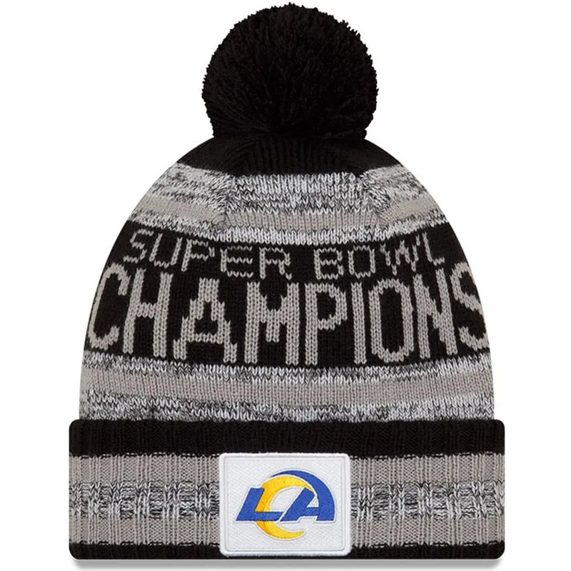 cepice-pompon-cerna-parade-knit-super-bowl-champions-lvi-2022-los-angeles-rams-nfl-new-era