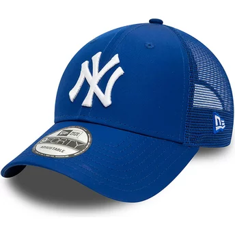New Era 9FORTY Home Field New York Yankees MLB Blue Adjustable Trucker Hat