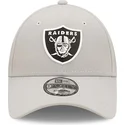 verstellbare-graue-9forty-repreve-kappe-der-las-vegas-raiders-nfl-von-new-era