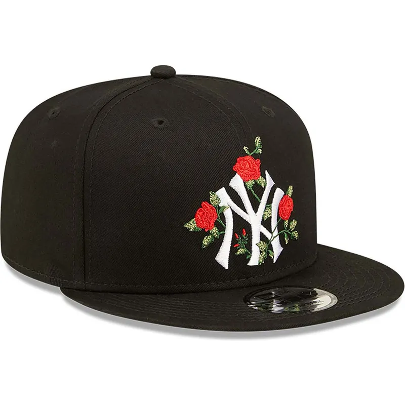 cepice-rovna-cerna-snapback-9fifty-flower-new-york-yankees-mlb-new-era