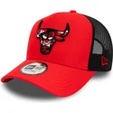 chicago-bulls-nba-new-era-a-frame-camo-infill-rot-schwarze-trucker-kappe