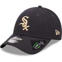 verstellbare-9forty-repreve-chicago-white-sox-mlb-kappe-in-marineblau-von-new-era