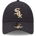 verstellbare-9forty-repreve-chicago-white-sox-mlb-kappe-in-marineblau-von-new-era