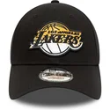 schwarze-verstellbare-9forty-gradient-infill-kappe-der-los-angeles-lakers-nba-von-new-era