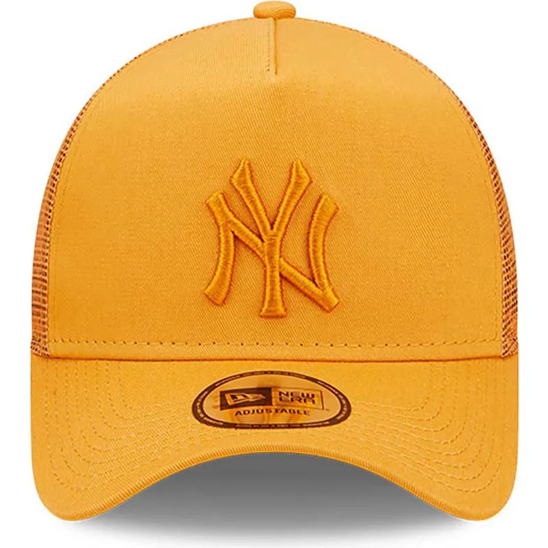 cepice-zaoblena-oranzova-snapback-a-frame-tonal-mesh-new-york-yankees-mlb-new-era