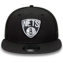 schwarze-snapback-kappe-9fifty-print-infill-der-brooklyn-nets-nba-von-new-era