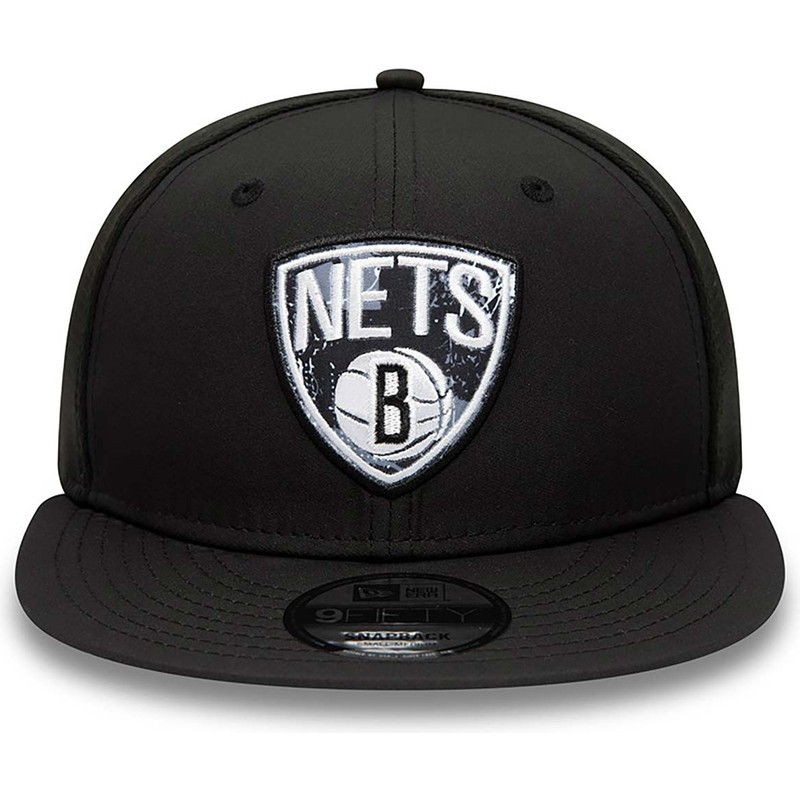 new-era-flat-brim-9fifty-print-infill-brooklyn-nets-nba-black-snapback-cap