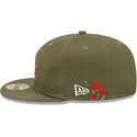 new-era-flat-brim-9fifty-flower-los-angeles-dodgers-mlb-green-snapback-cap