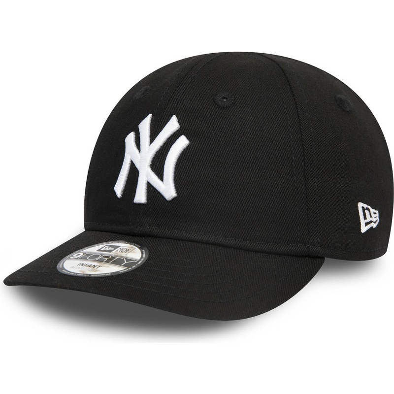 new-era-curved-brim-toddler-9forty-league-essential-new-york-yankees-mlb-black-adjustable-cap