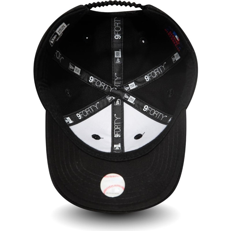 new-era-curved-brim-toddler-9forty-league-essential-new-york-yankees-mlb-black-adjustable-cap