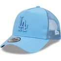 cepice-zaoblena-modra-snapback-a-frame-tonal-mesh-los-angeles-dodgers-mlb-new-era