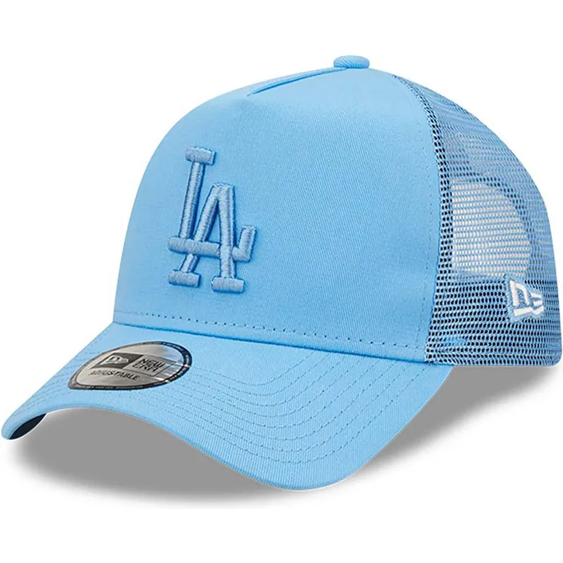 cepice-zaoblena-modra-snapback-a-frame-tonal-mesh-los-angeles-dodgers-mlb-new-era