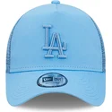 cepice-zaoblena-modra-snapback-a-frame-tonal-mesh-los-angeles-dodgers-mlb-new-era