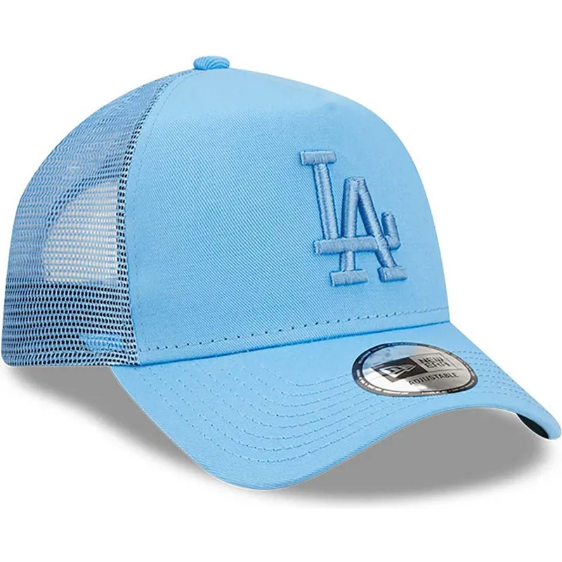 cepice-zaoblena-modra-snapback-a-frame-tonal-mesh-los-angeles-dodgers-mlb-new-era