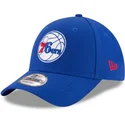 cepice-zaoblena-modra-nastavitelny-9forty-league-philadelphia-76ers-nba-new-era