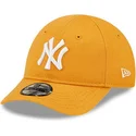 cepice-zaoblena-oranzova-nastavitelny-pro-deti-9forty-league-essential-new-york-yankees-mlb-new-era