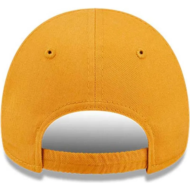 cepice-zaoblena-oranzova-nastavitelny-pro-deti-9forty-league-essential-new-york-yankees-mlb-new-era